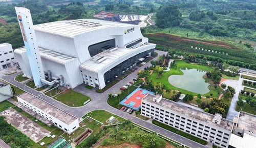 眉山仁寿 日“吞”800吨垃圾的“花园工厂”，日发电40万度点亮城市